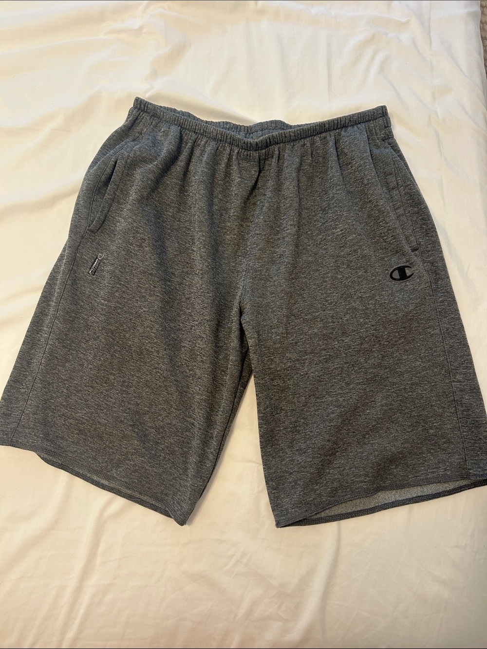 Champion Men's Gray Tech Fleece Shorts